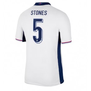 Engleska John Stones #5 Domaci Dres EP 2024 Kratak Rukavima